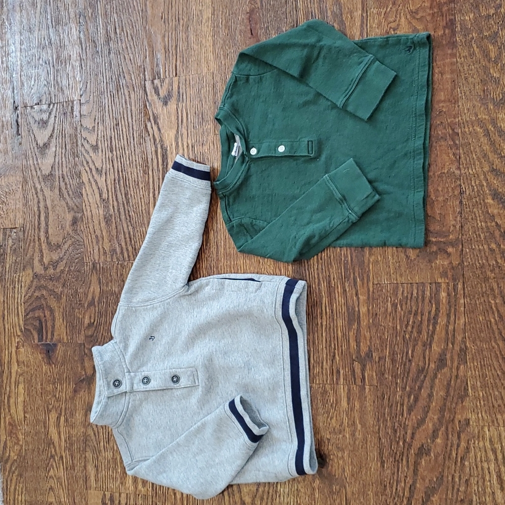 HOLD - Janie & Jack Baby Boy Lot of 2 Tops